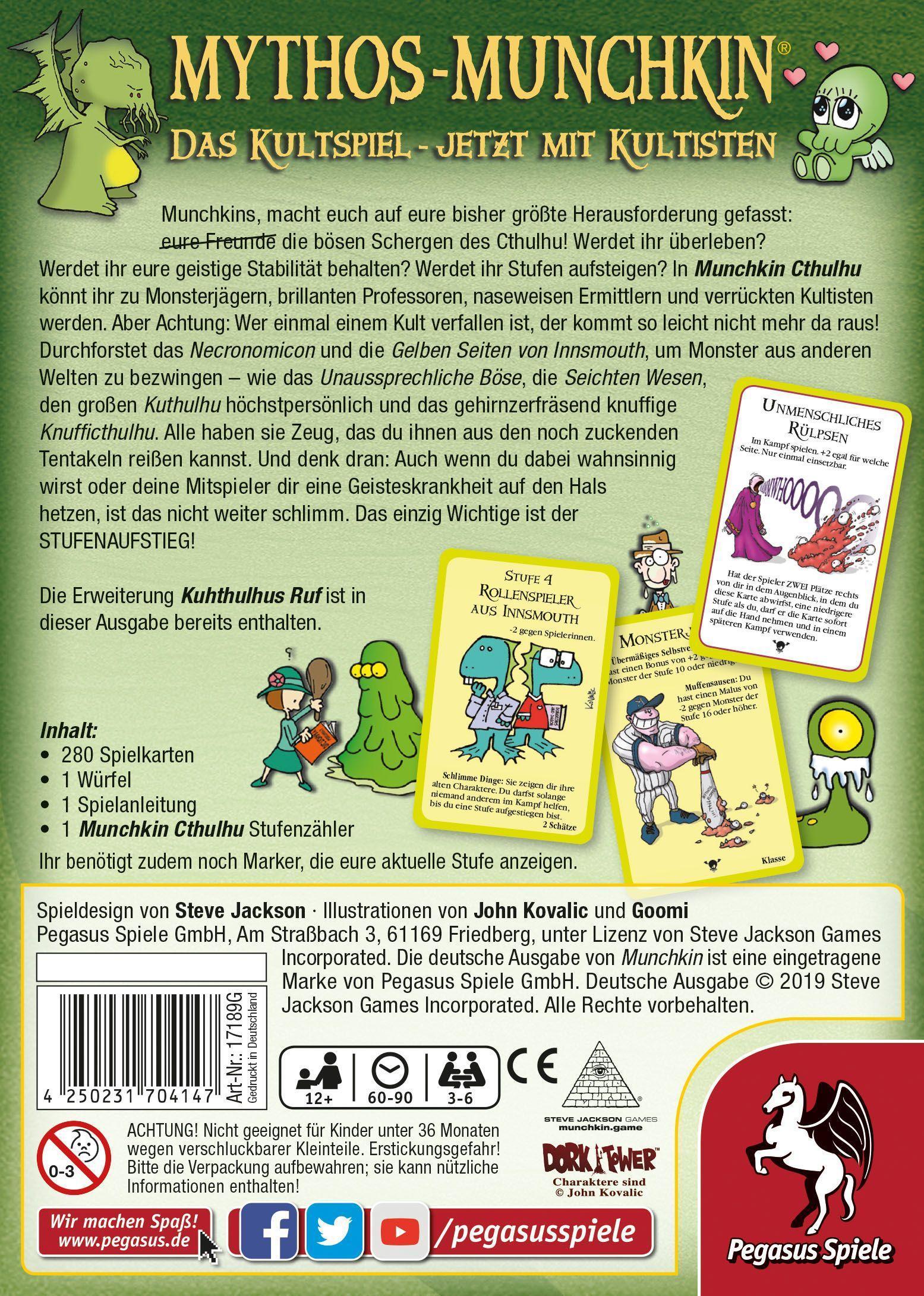 Munchkin Cthulhu (Kartenspiel)