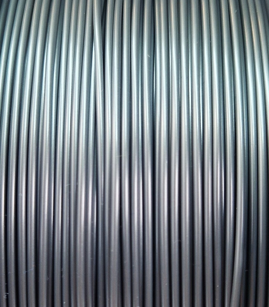 Nobufil  PCTG Stainless Steel, 1,75 mm / 1000 g    Schlagfestes PCTG Filament aus recycelten Kunststoffen