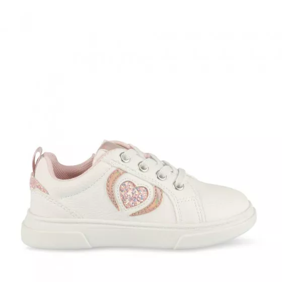 Baskets BLANC LOVELY SKULL
