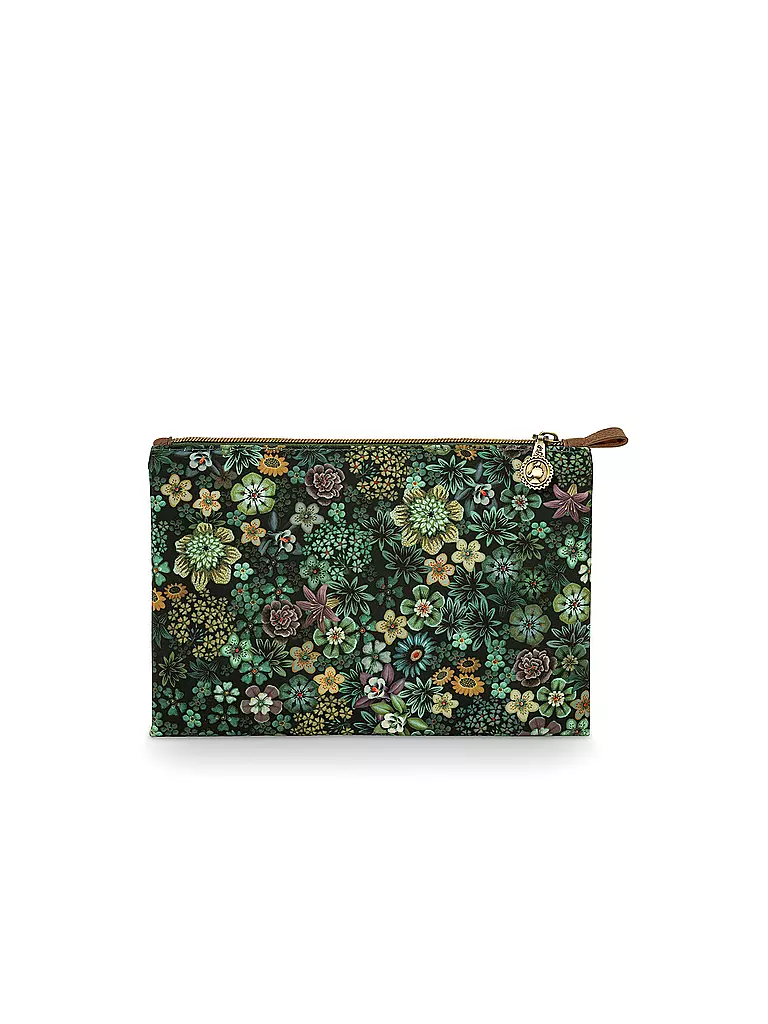 PIP STUDIO Toilettetasche TUTTI I FIORI 24x15,5cm Green dunkelgrün