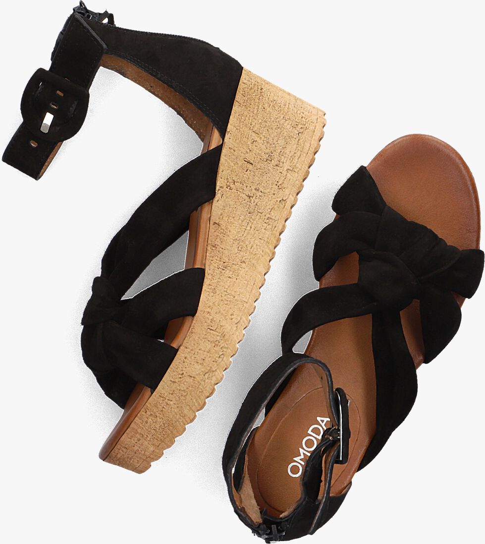 OMODA zwarte omoda sandalen 722028