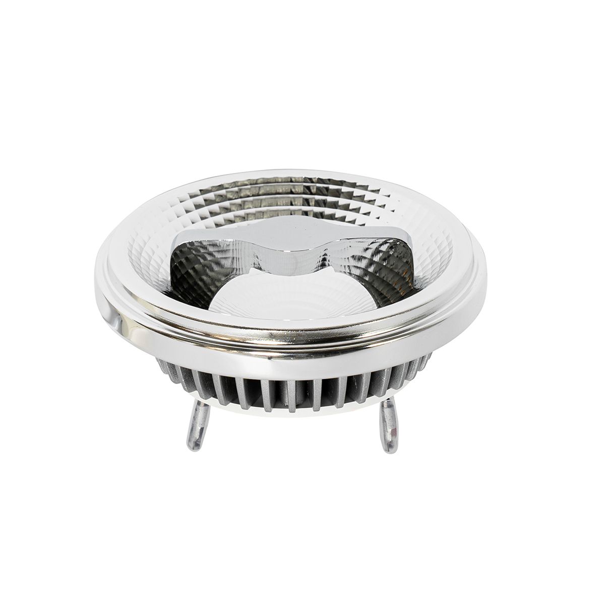 Set van 5 G53 dimbare LED lamp AR111 12W 600 lm 2700K