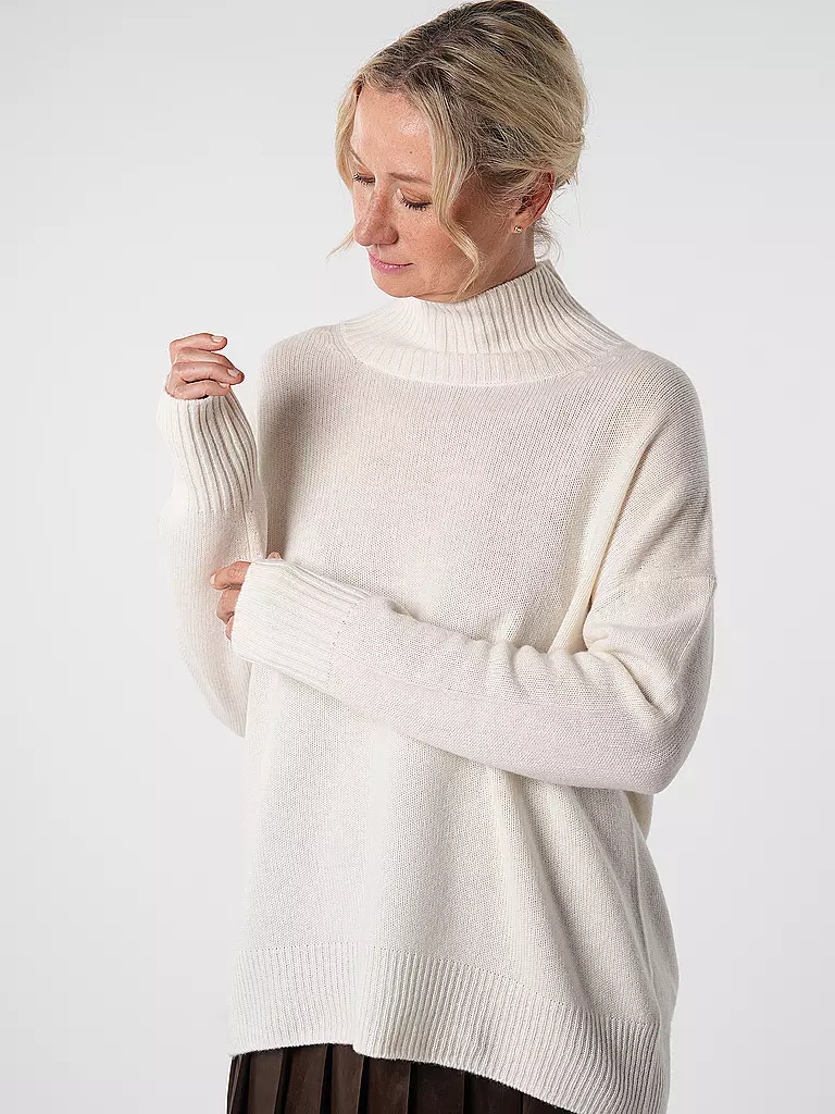 THE MERCER N.Y. Rollkragenpullover creme