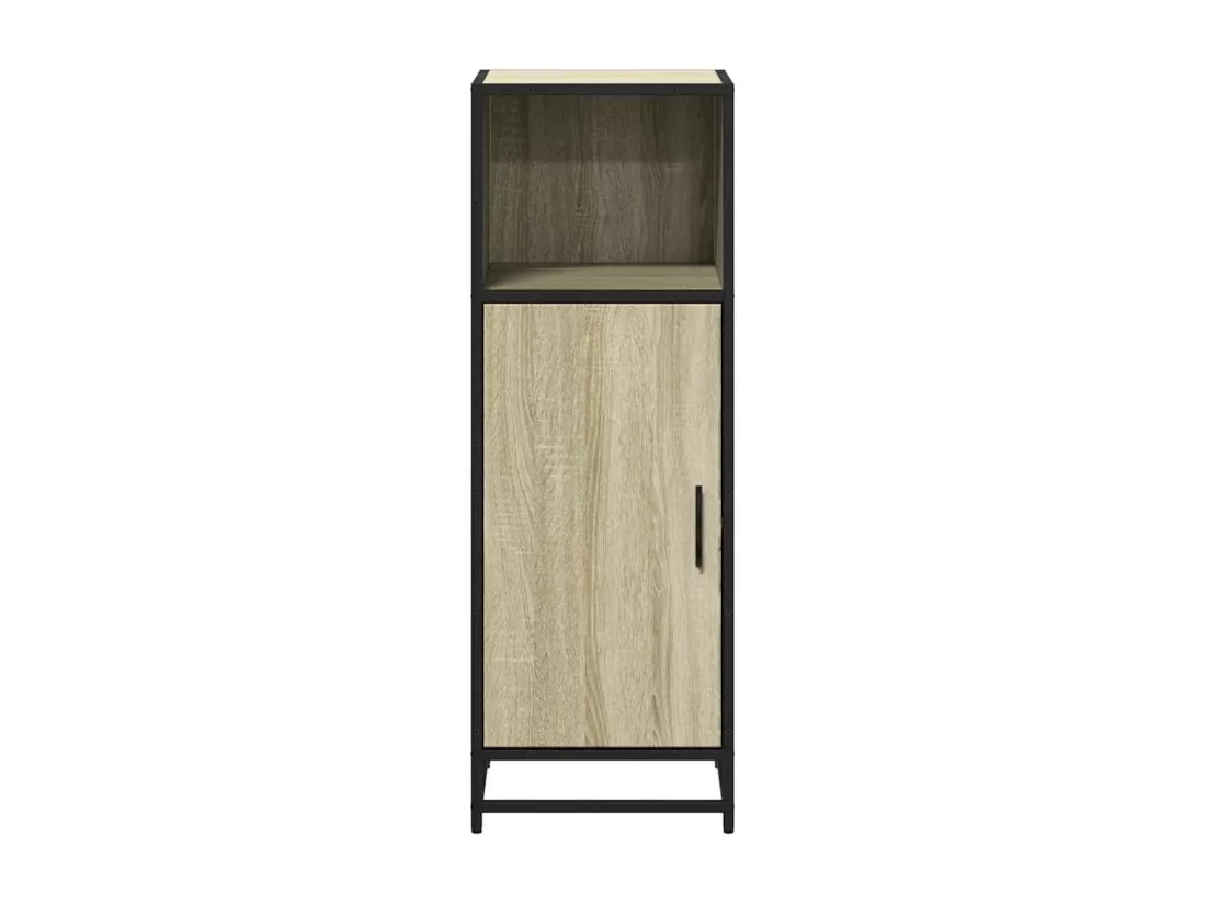 Armoire de salle de bain chêne sonoma 35x37,5x100 cm