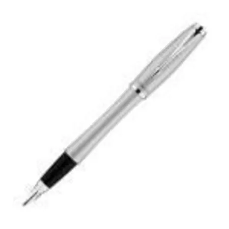 Parker Füllhalter Urban Fast M, mit Edelstahlfeder, Hellgrau / Silber