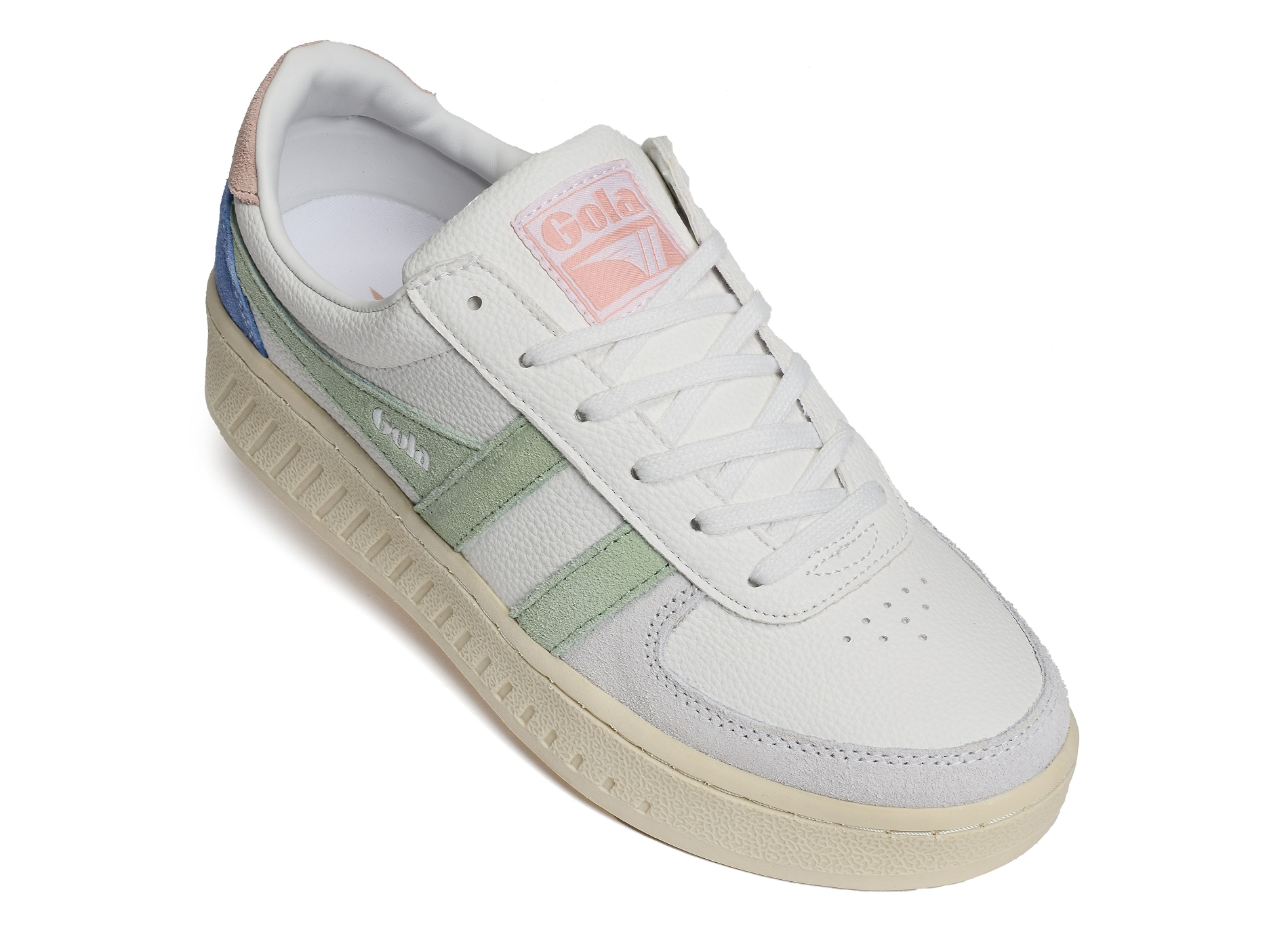 Grandslam trident trainers w blanc vert