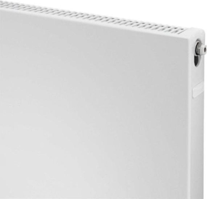 Plieger - Compact Paneelradiator - 40 cm x 40 cm - Wit - Vlak