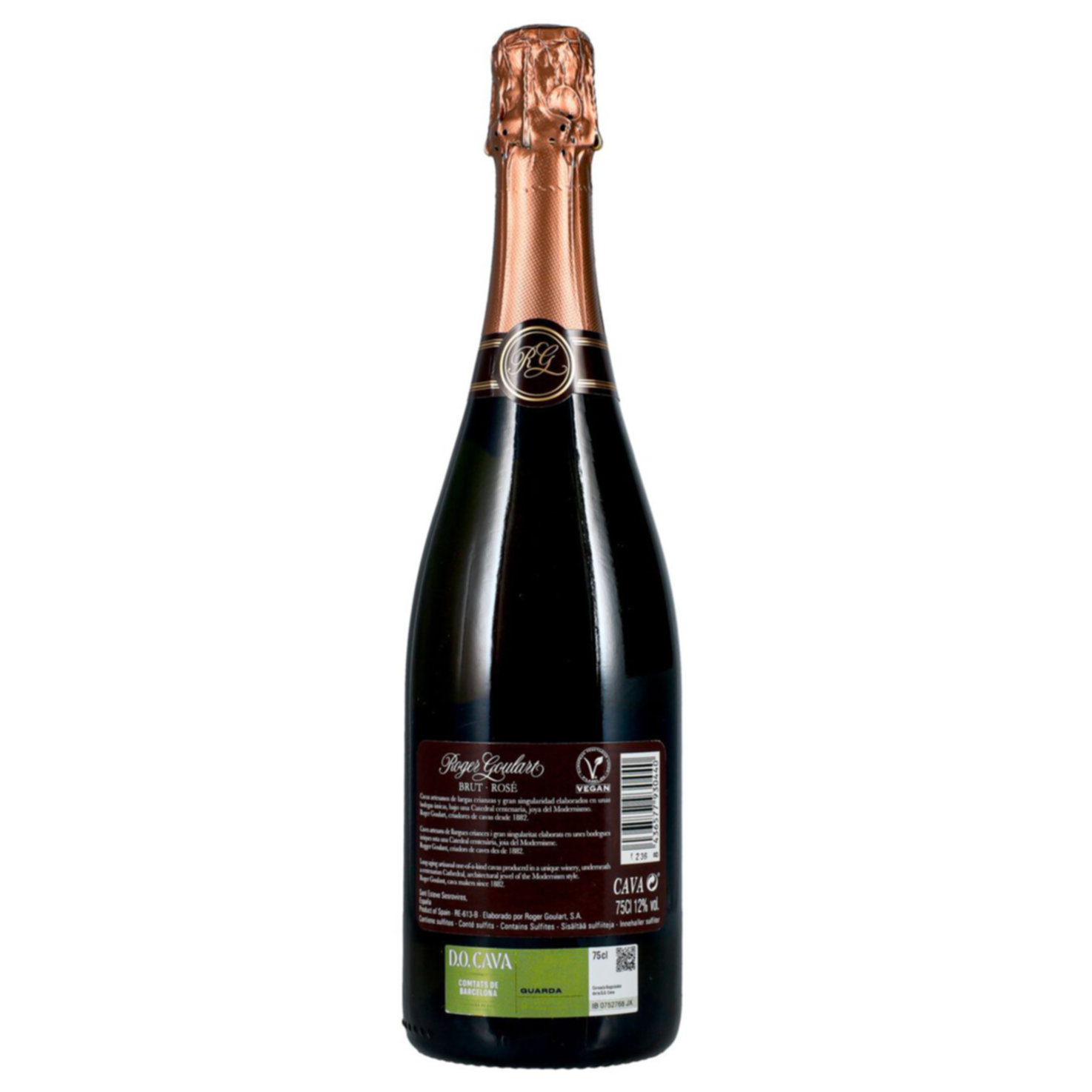Roger Goulart Brut Cava Rosé -75cl