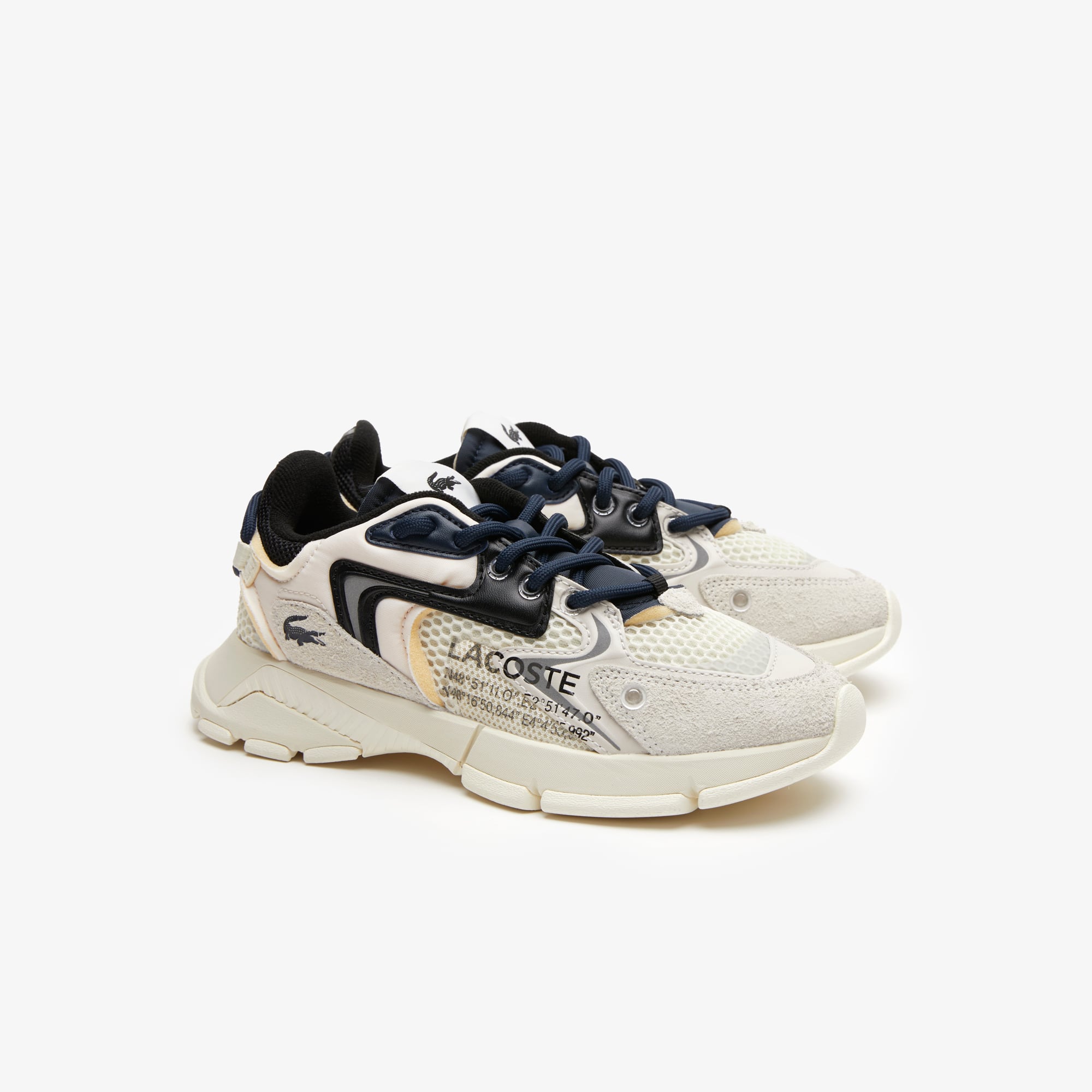Sneakers L003 Neo femme Lacoste en textile Sneakers - Blanc - Lacoste - Femme