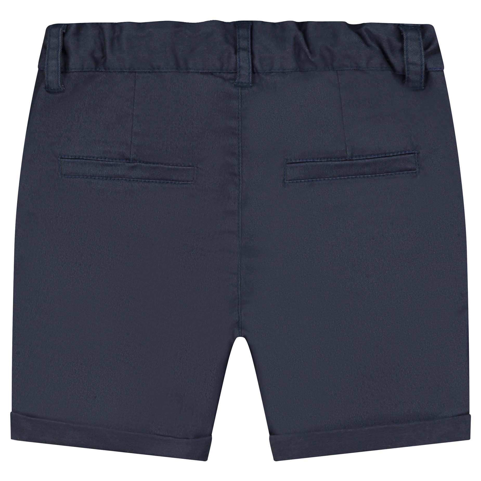 Prénatal baby short  effen blauw