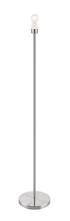 Pied de lampadaire Guiterne E27 argent