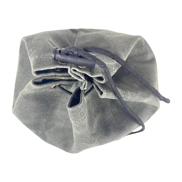 Survival Stuff -  Survival Stuff Waxed Canvas Tasche grau oliv