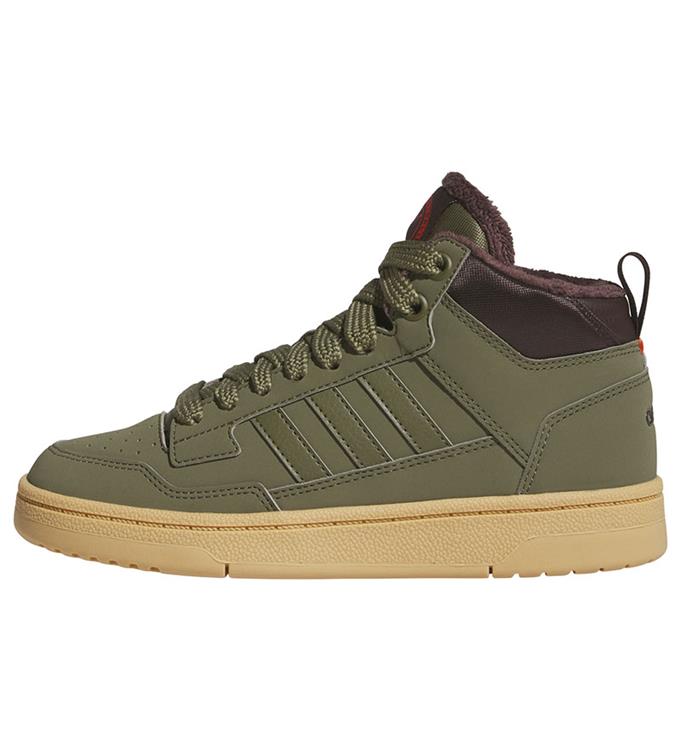 adidas Rapid Court Mid Winterized JR2813 OLISTR-SHABRN-GUM3