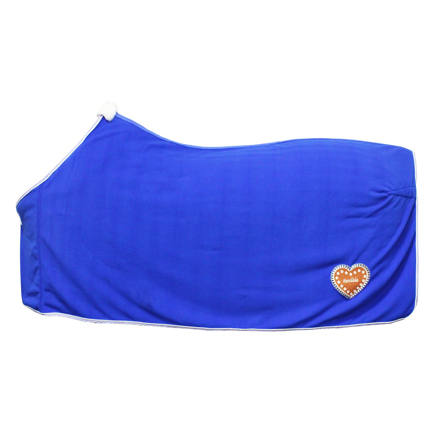 Horse-friends Abschwitzdecke Herzilein  - royalblue