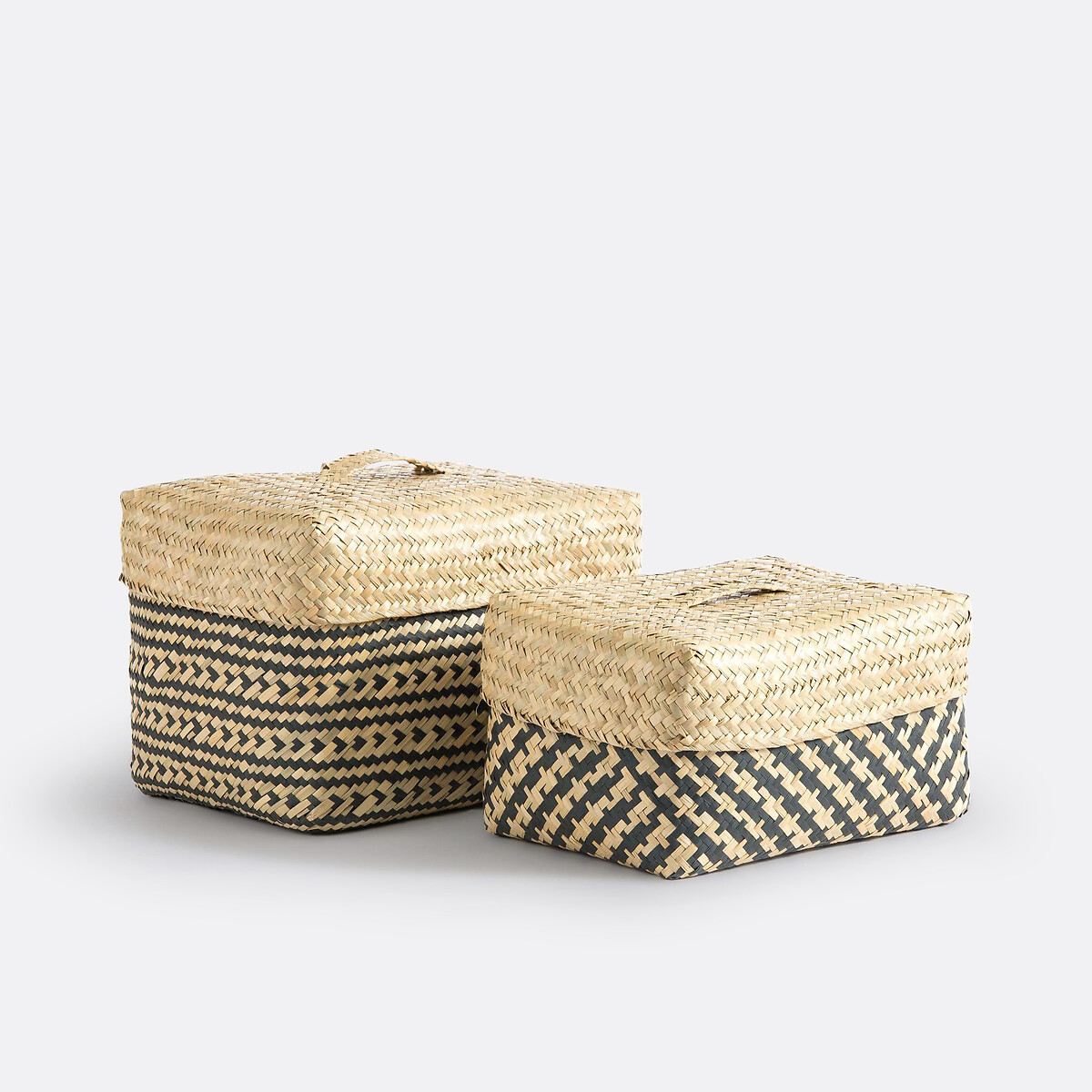 LA REDOUTE INTERIEURS<br>Conjunto de 2 cestos, Kotak