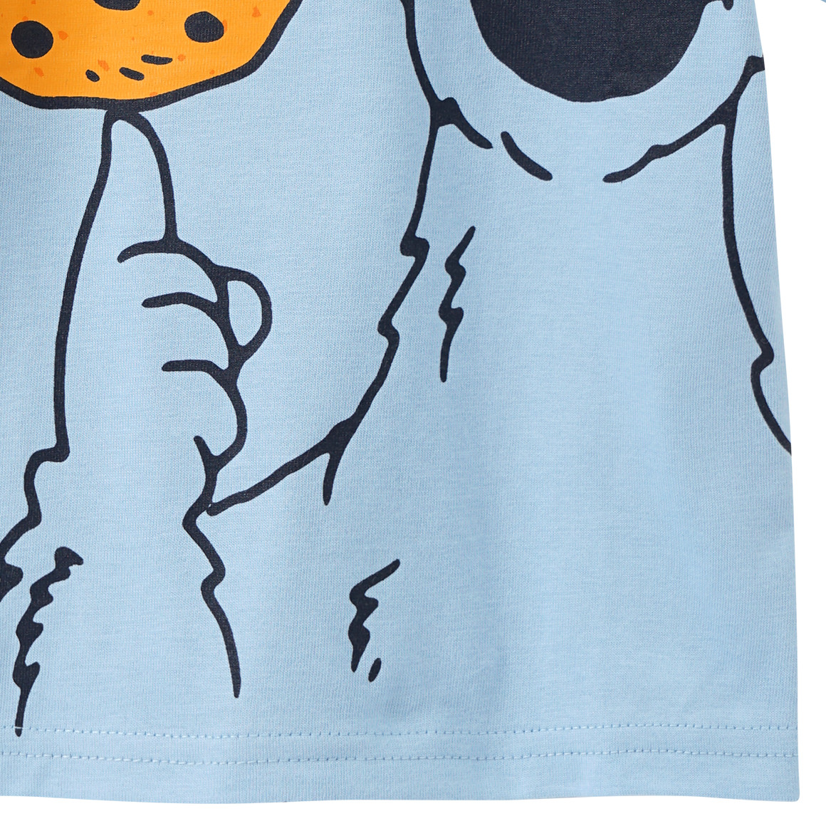 Topomini Sesamstraße T-Shirt mit Print hellblau