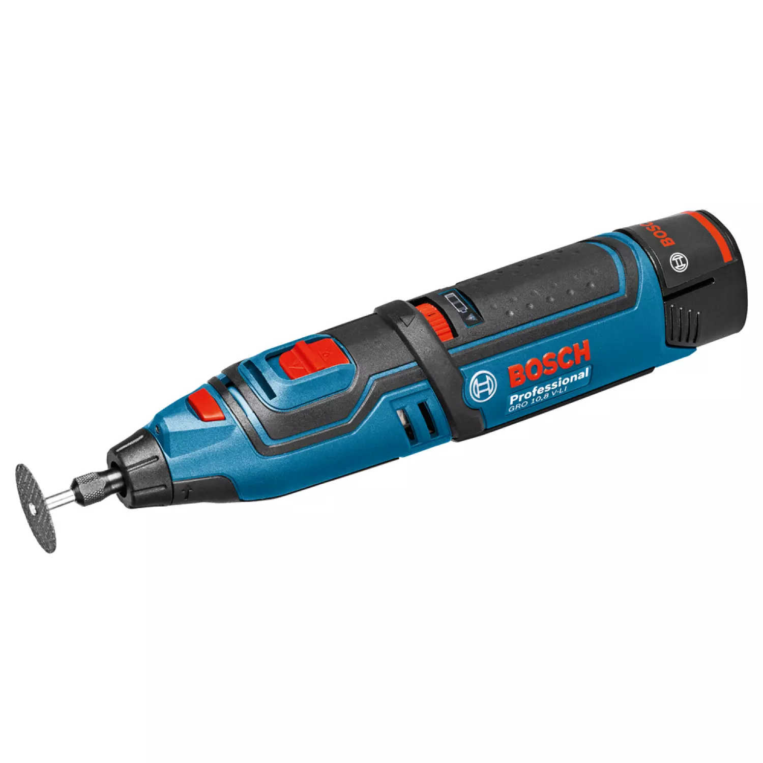 Bosch GRO 12V-35 12V Li-Ion Accu multitool set (2x 2.0Ah accu) in L-Boxx