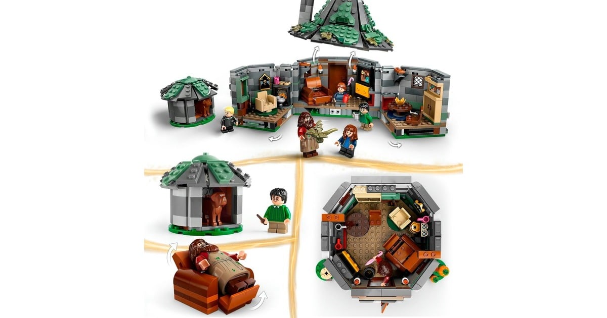 LEGOHarry Potter - Hagrids huisje: onverwacht bezoek Constructiespeelgoed  (76428)