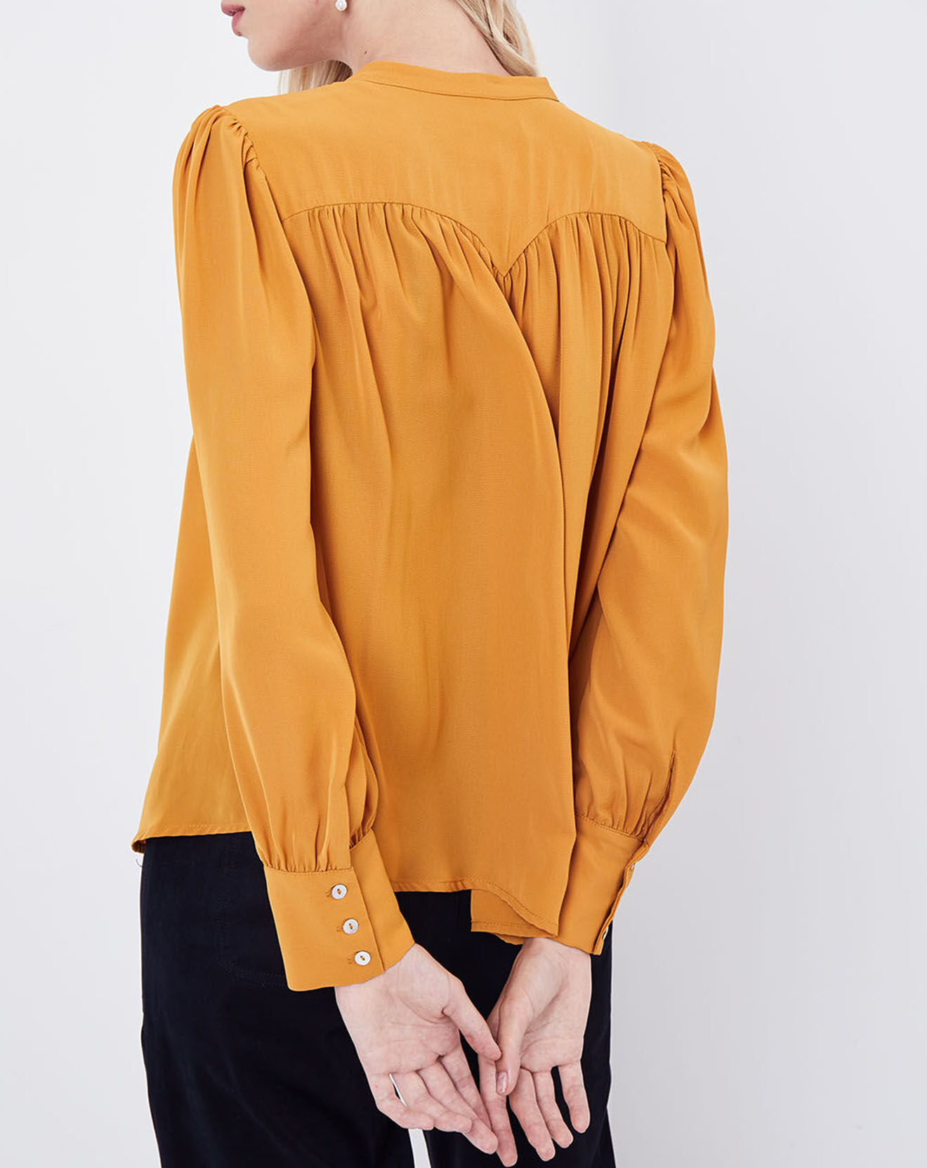 See u Soon Chemise Feve jaune