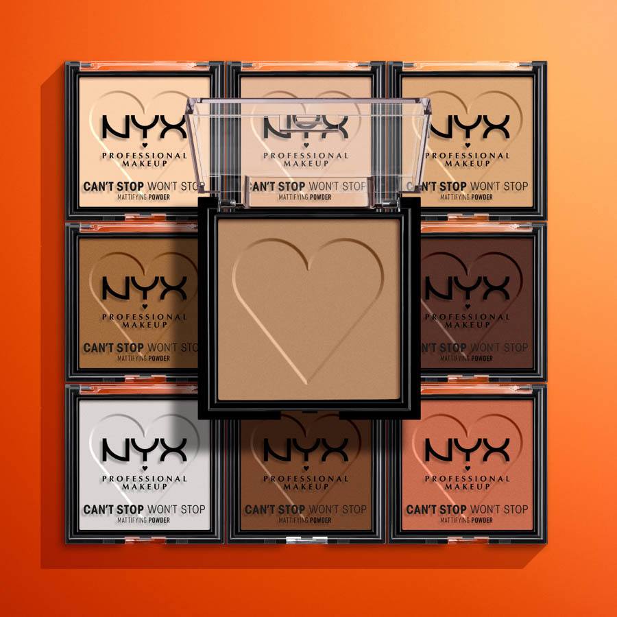 NYX Professional Makeup Can’t Stop Won’t Stop Mattifying Powder Tan 5,6g