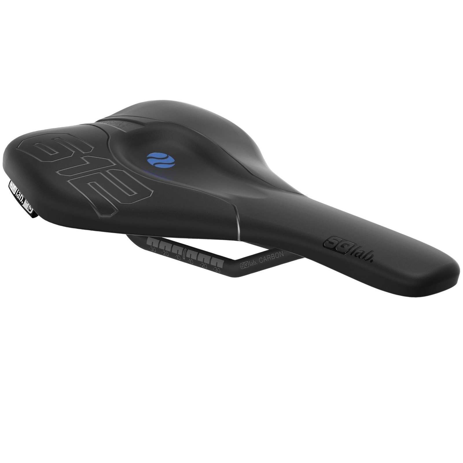 SQlab 612 Ergowave Carbon Zadel Zwart