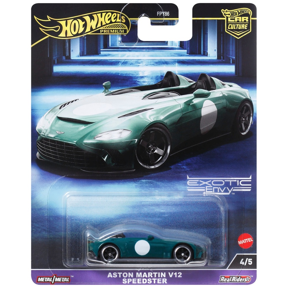 Hot Wheels Premium 1:64 Car Culture Aston Martin V12 Speedster