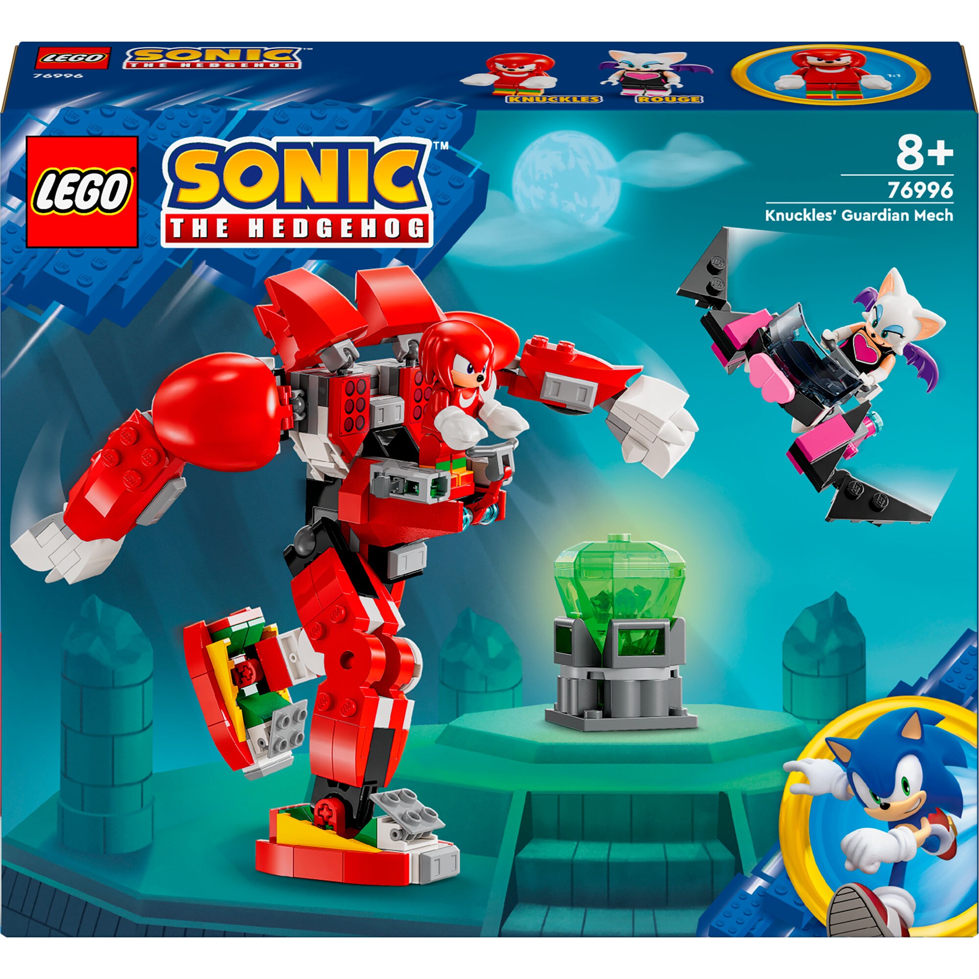 LEGO Konstruktionsspielzeug Sonic the Hedgehog Knuckles' Wächter-Mech