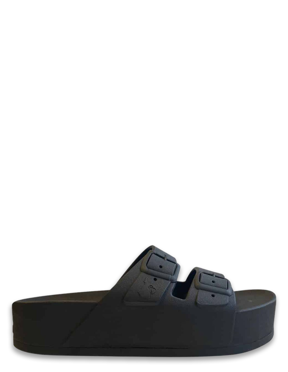 cacatoes Claquettes Compensées femme Caipirinha Classic women Noir