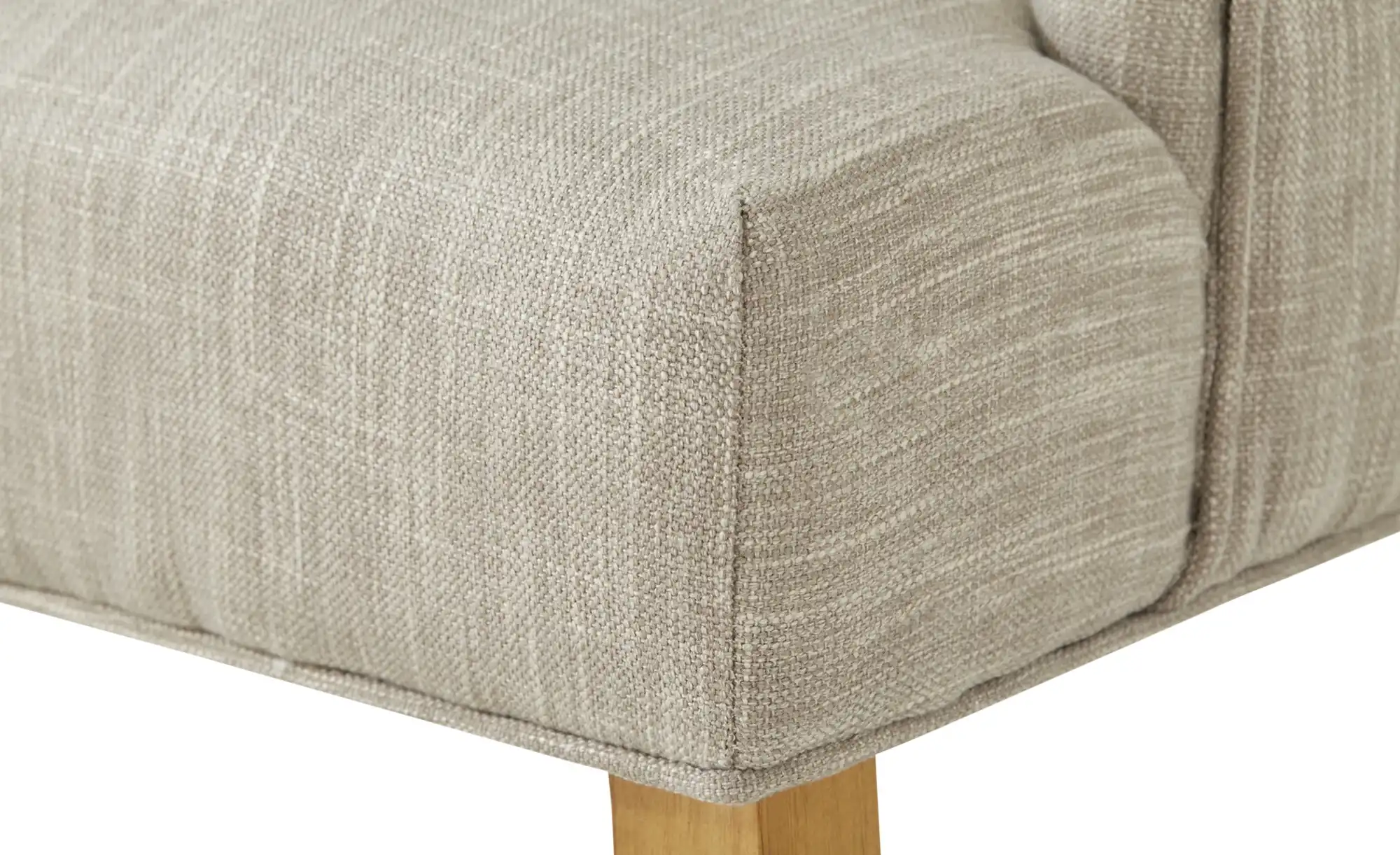 Polsterstuhl mit Holz-Beinen Hennig