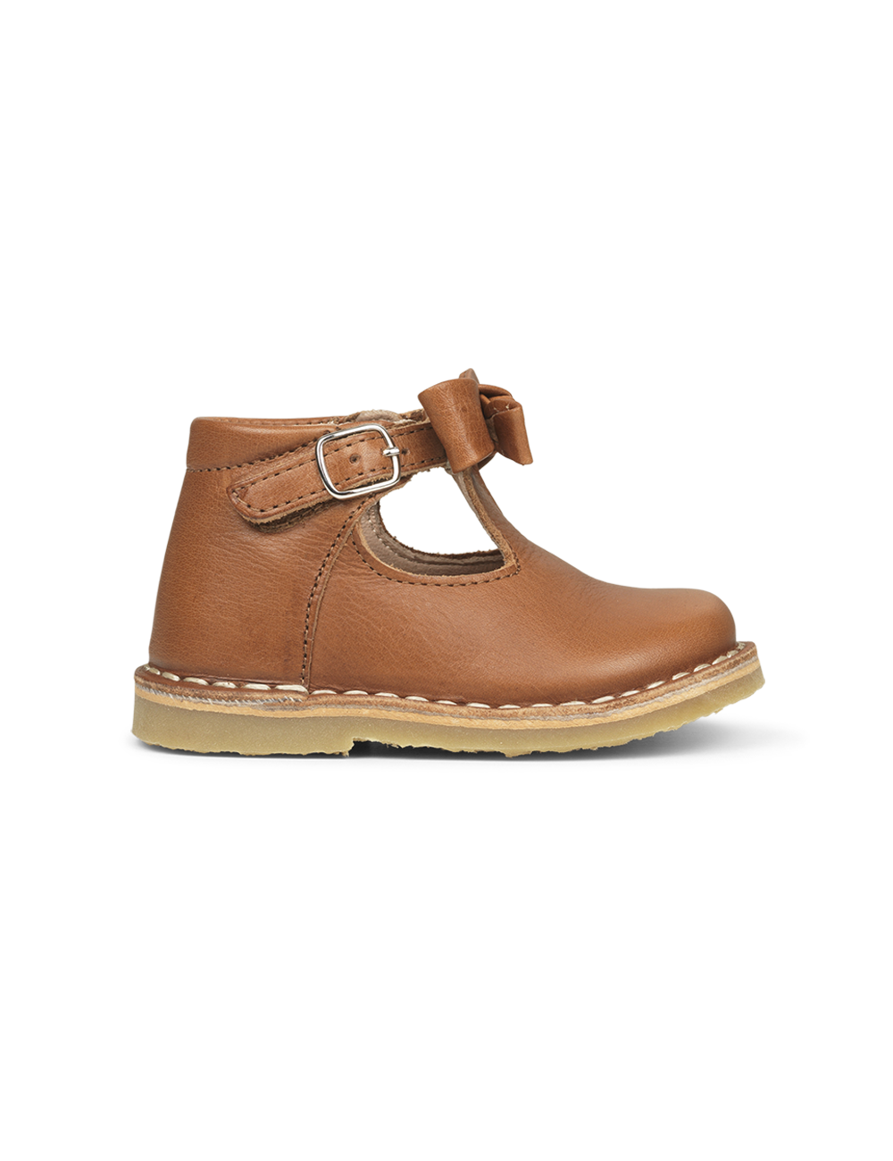 T-bar Bow - Cognac