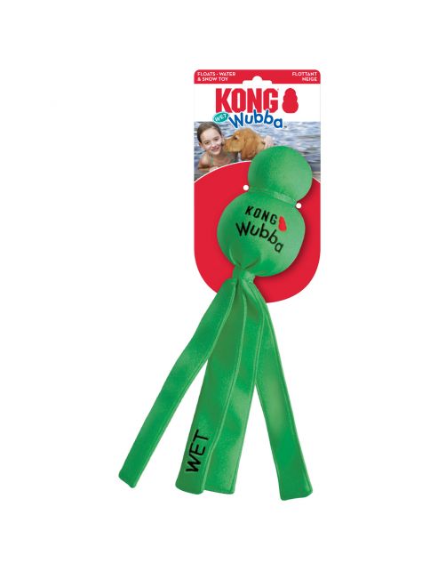 Kong Speeltje Wet Wubba Assorti - Hondenspeelgoed