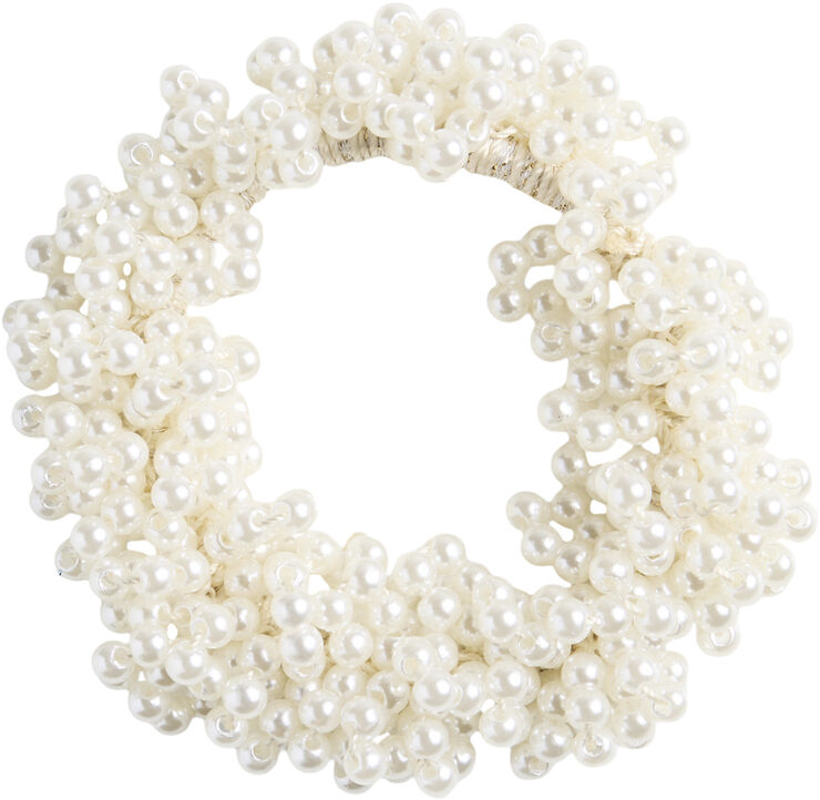 Pieces PCPASIMO MOP HAIR ELASTIC BOX Cloud dancer/st 2