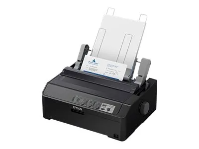 Epson LQ 590IIN - Printer - S/H - dot-matrix - Rulle (21,6 cm), JIS B4, 254 mm (bredde) - 360 x 180 dpi - 24 pin - op til 584 tegn/sek. - parallel, USB 2.0, LAN, seriel