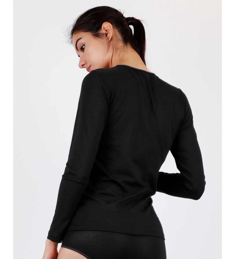 Camiseta Admas Soft Warm, preta