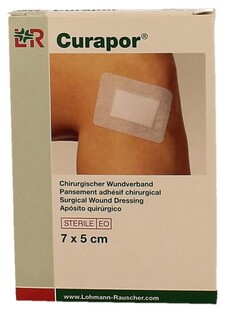 Lohmann & Rauscher Curapor Wondverband 7x5cm 5ST