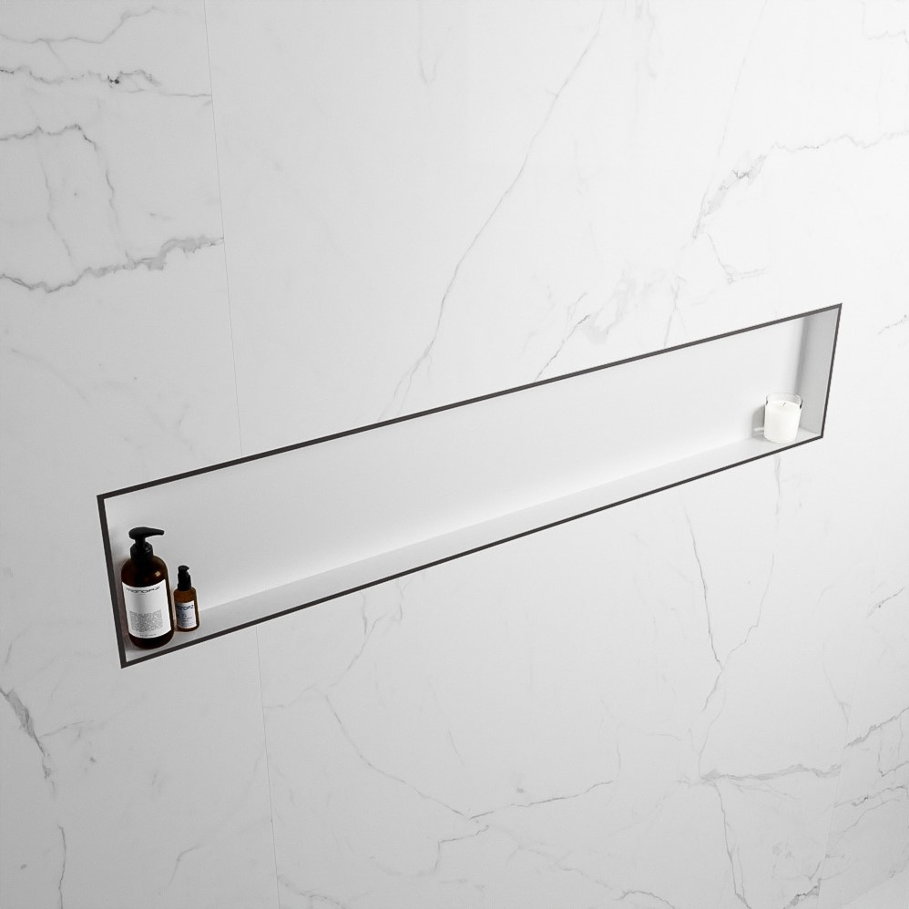 Mondiaz Easy nis 150x30x8cm 1 vak dark grey/talc