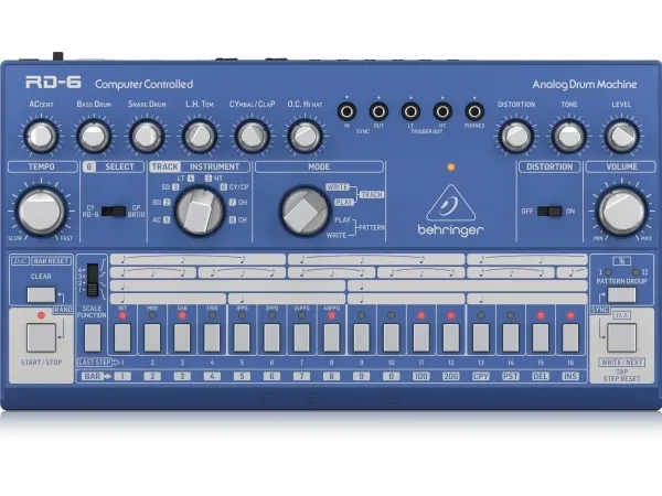 Behringer RD-6-BU, DC, 2 W, 9 V, 0,67 A, 305 mm, 165 mm