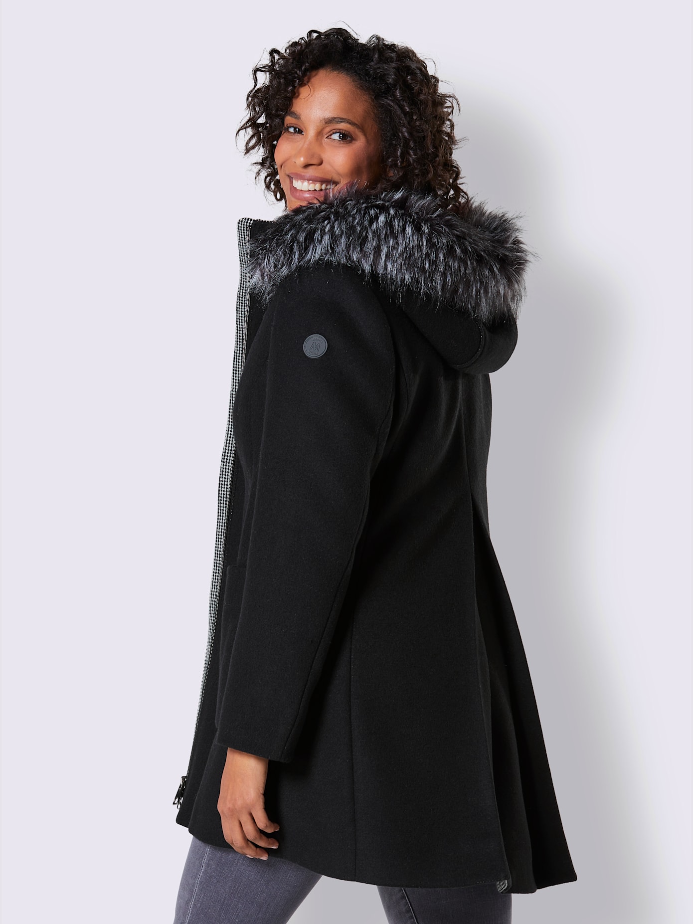 Veste en mélange laine 30% laine