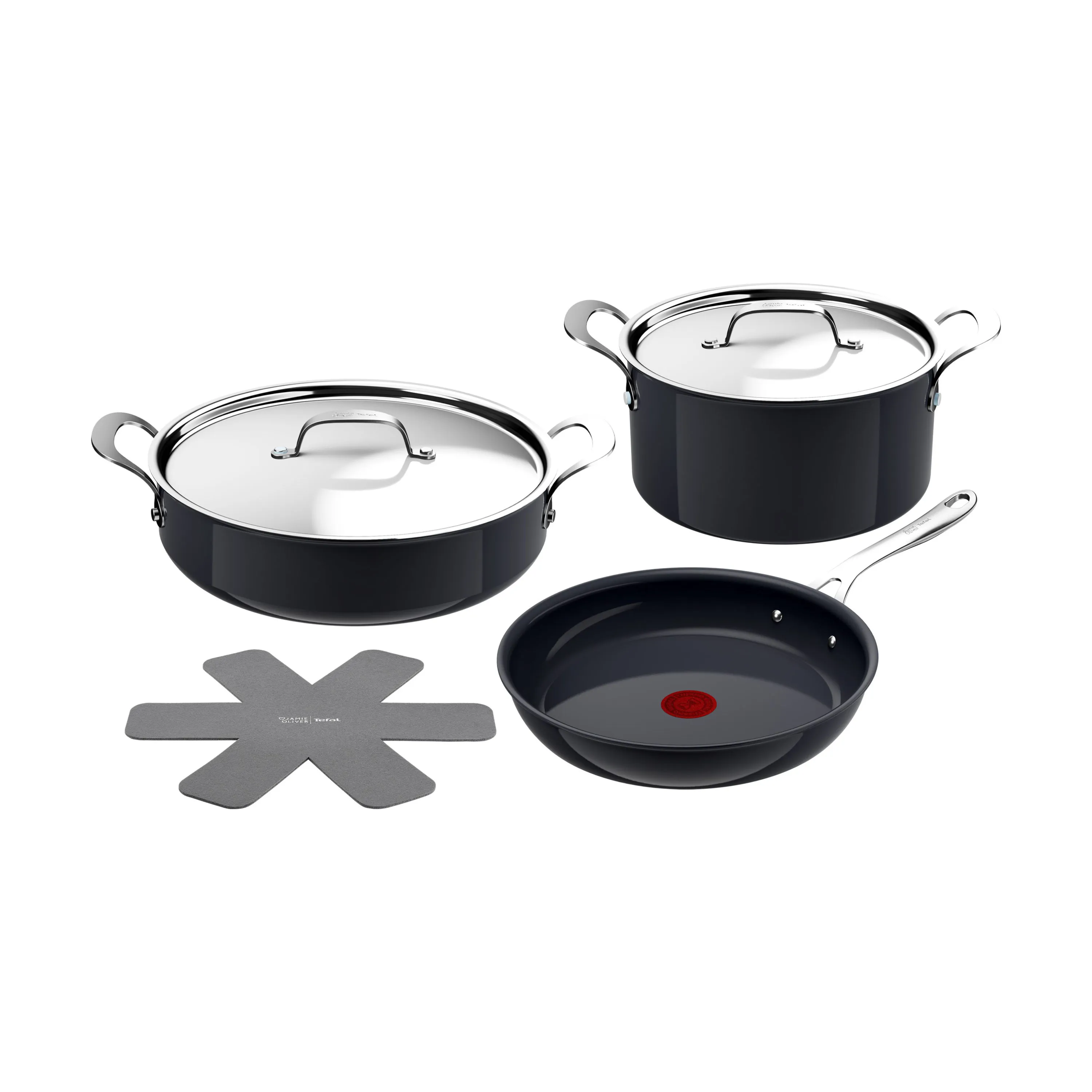 Jamie Oliver by Tefal Enjoy Grydesæt - 6 dele