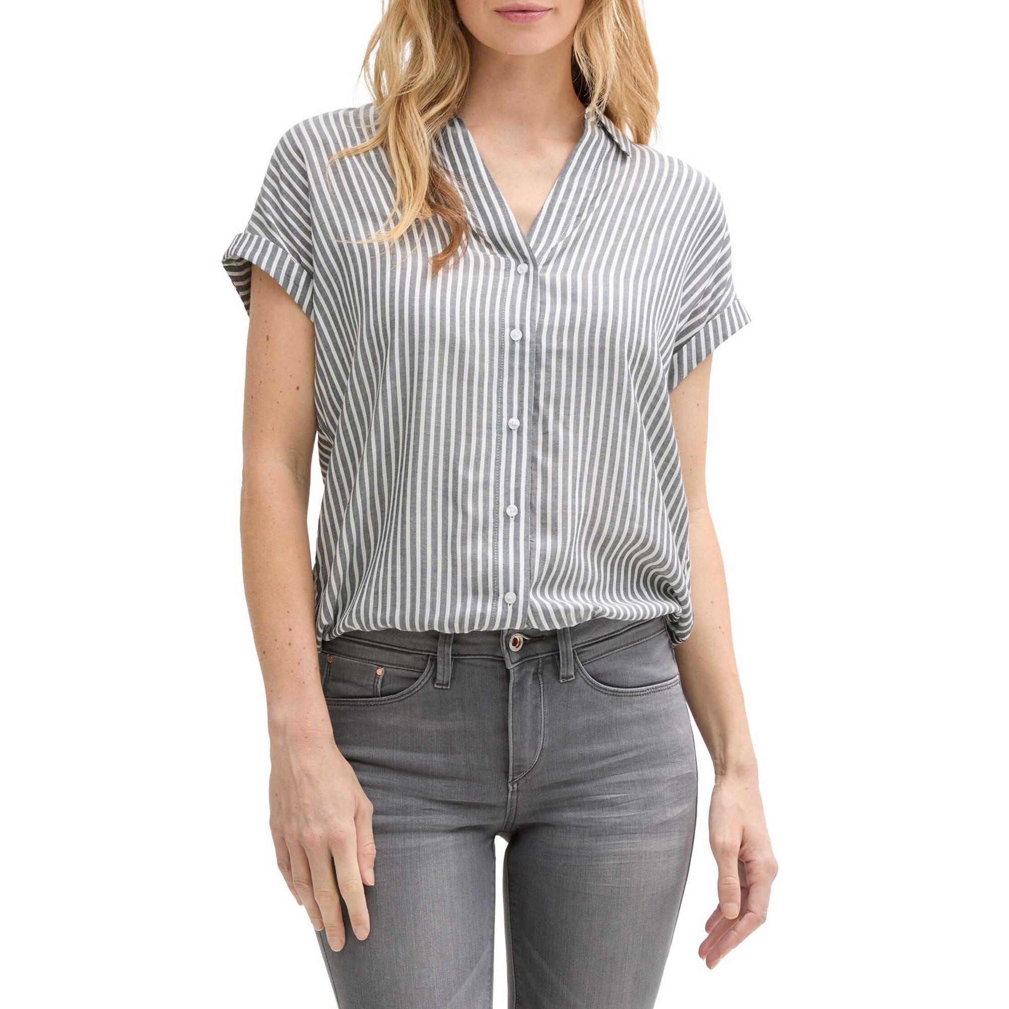 Blouse Femme bleu marine
