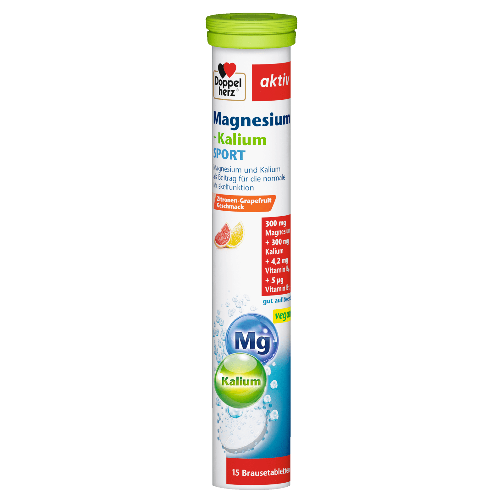 Magnesium + Kalium Sport (15 Brausetabletten)