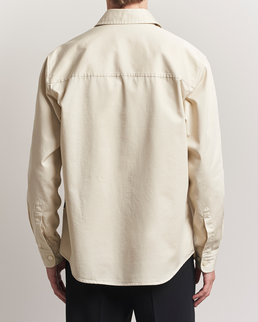 BOSS BLACK Owen Overshirt Open White