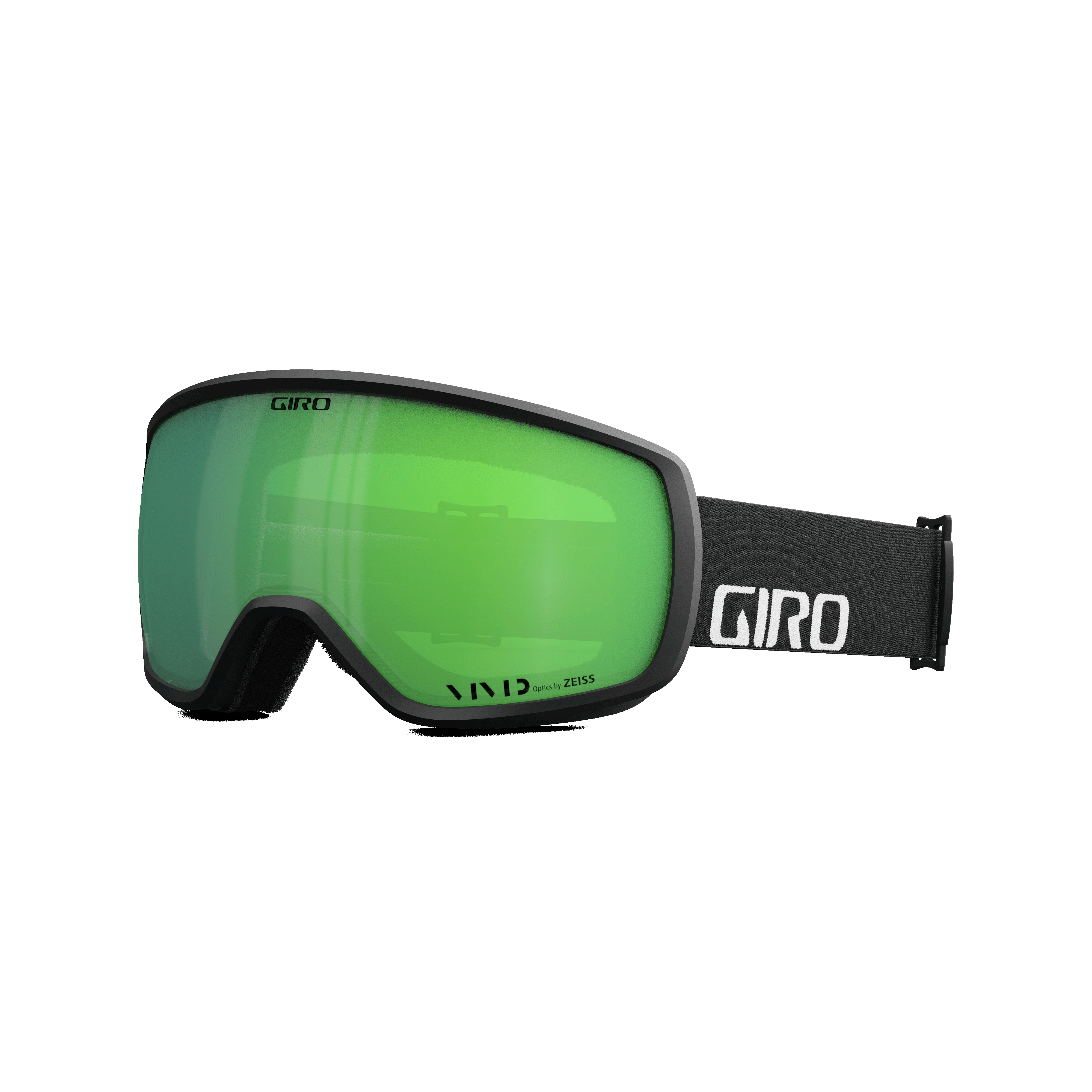 Giro Balance II black wordmark vivid emerald