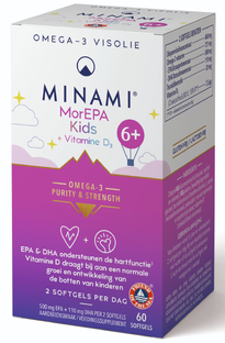 Minami MorEPA Kids   Vitamine D3 60SG
