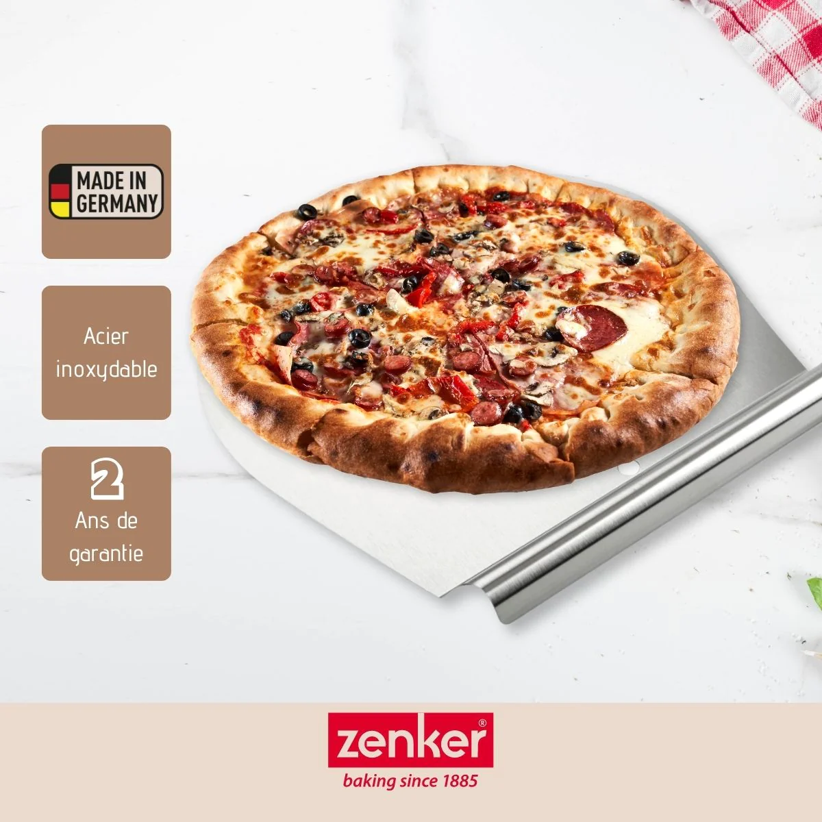 Pelle à gâteau ou pelle à pizza 28 cm Zenker Smart Pastry Zenker
