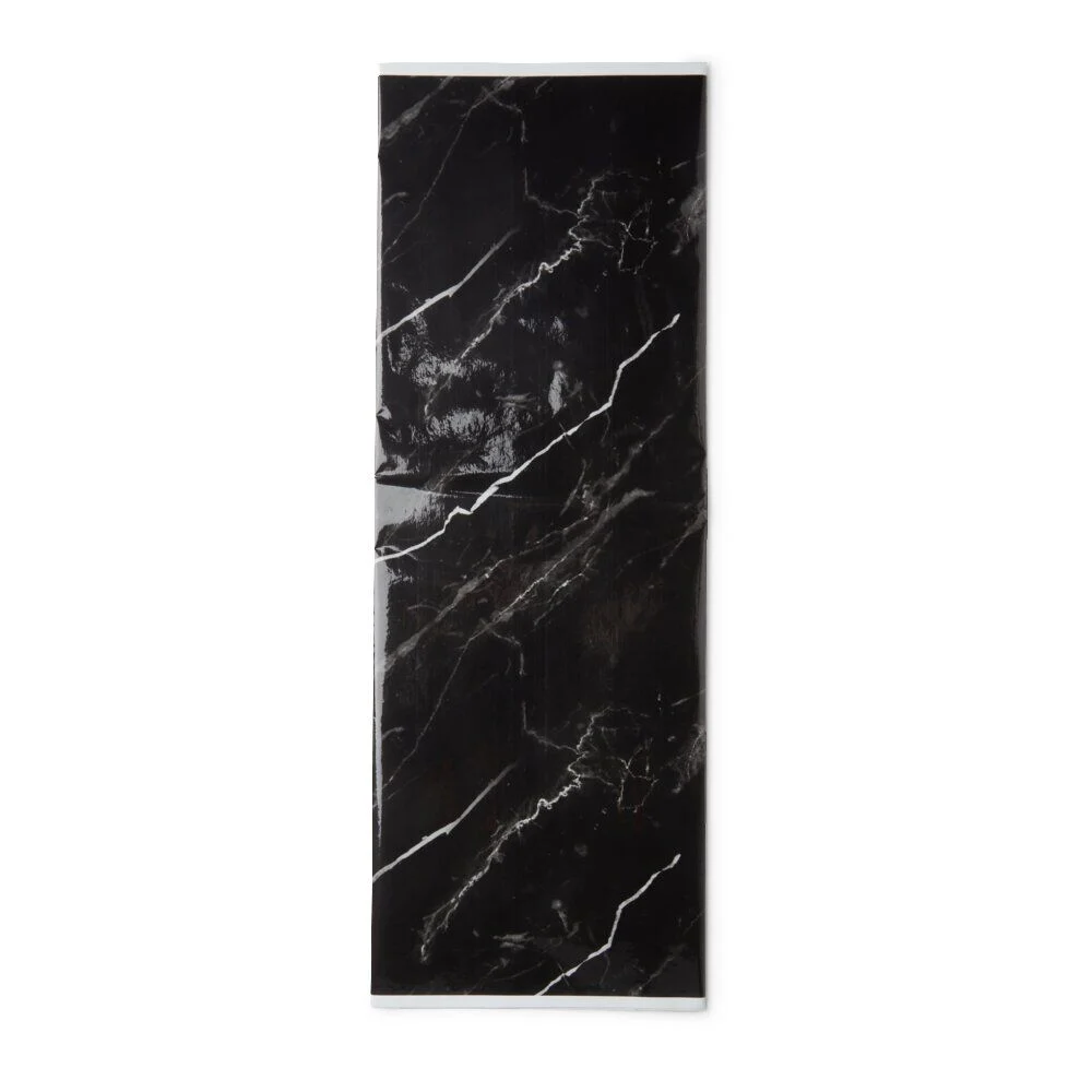 Crédence en papier et pvc effet bois naturel - 75x45cm