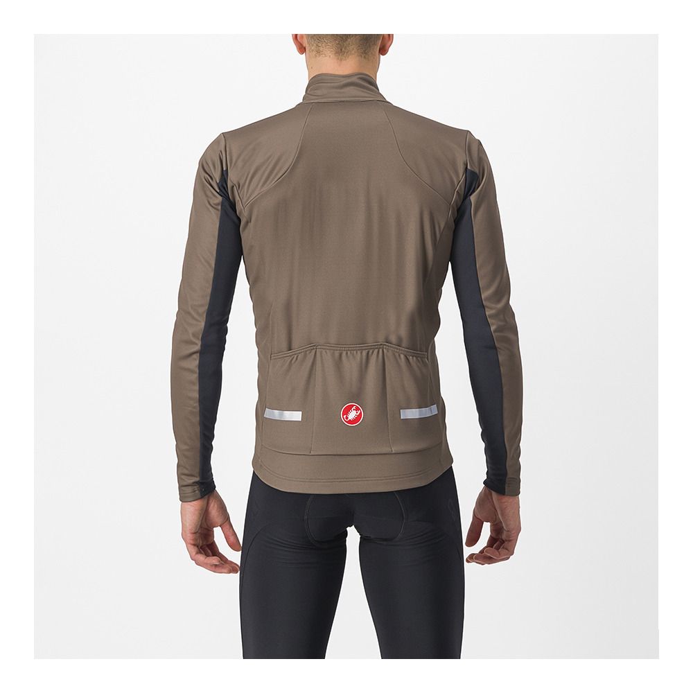 Castelli MORTIROLO 6S - Veste Homme tarmac/black/silver reflex