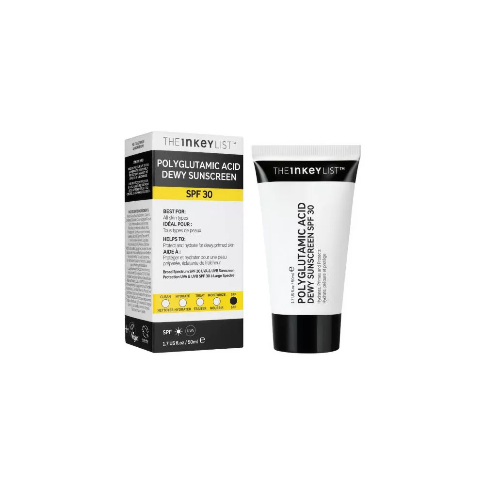 The Inkey List Dewy Sunscreen Spf30 - 50 ml.