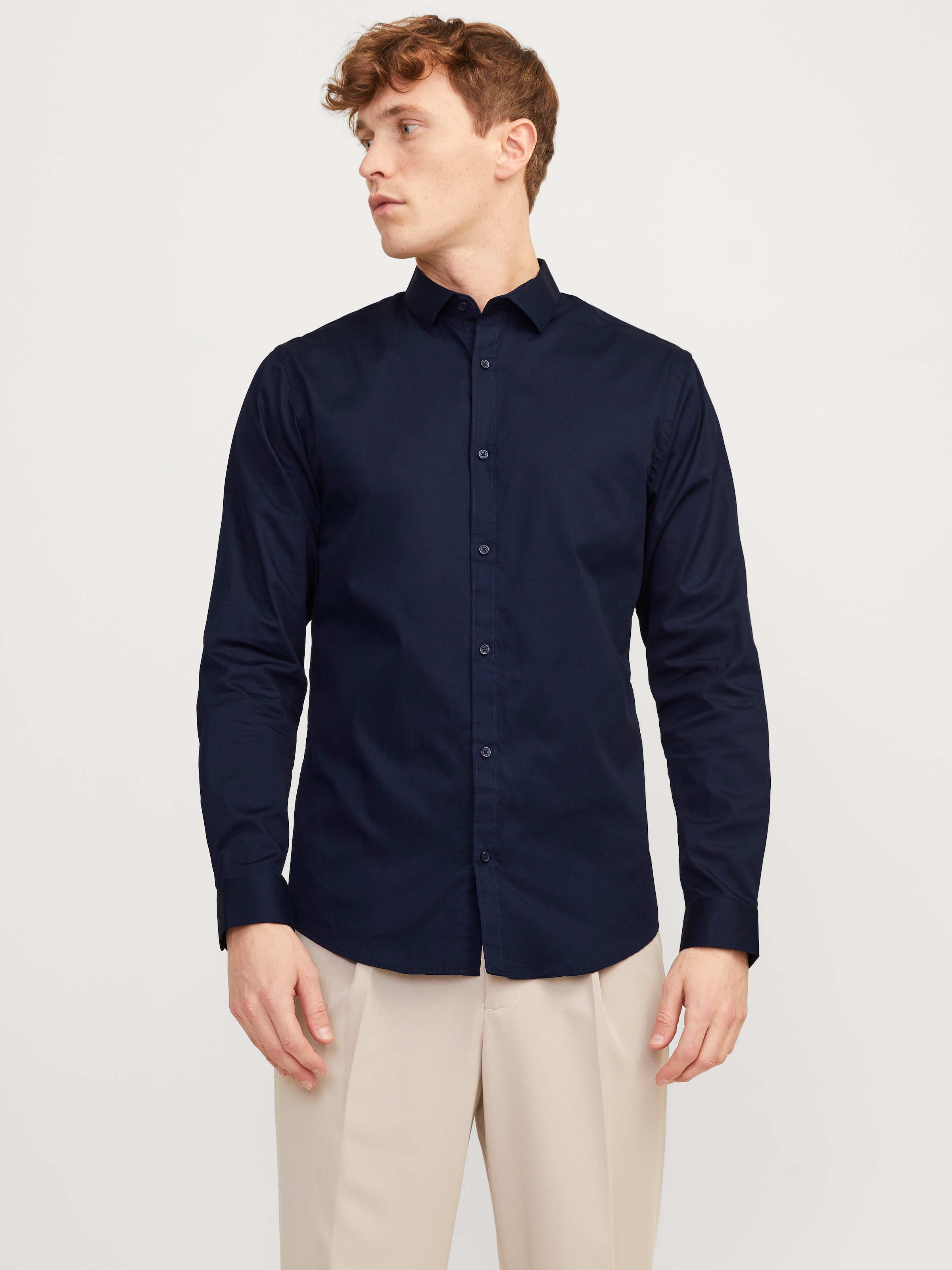 Jack & Jones Langarmhemd »CARDIFF SHIRT«
