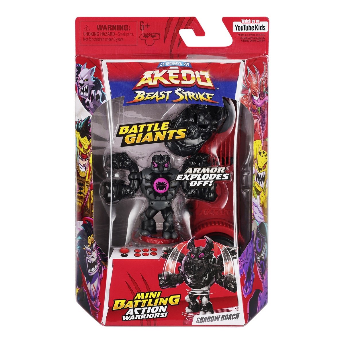 Figurines géantes Beast Strike Akedo